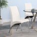 Bishop - Upholstered Dining Side Chair (Set of 2) - White - JaxCo Furniture