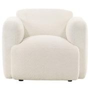 Dorset - Fabric Upholstered Round Track Arm Accent Chair - JaxCo Furniture