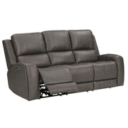 Belmont - Zero Gravity Power Reclining Sofa P3 - Autumn Fog - JaxCo Furniture