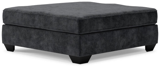 Lavernett - Charcoal - Oversized Accent Ottoman - JaxCo Furniture