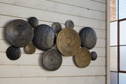 Emsley - Metallic / Black / Gray - Wall Decor - JaxCo Furniture