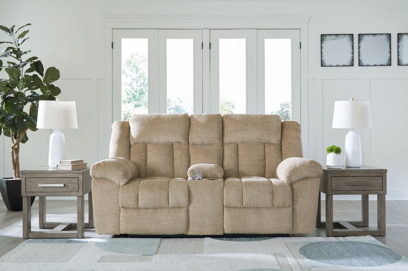 Tip-off - Power Reclining Loveseat With Console / Adj Headrest - JaxCo Furniture