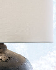 Ladstow - Black - Ceramic Table Lamp - JaxCo Furniture