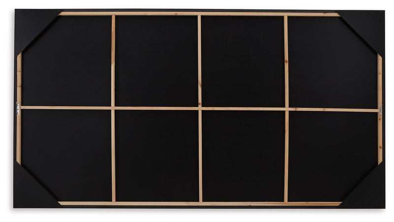 Delstone - Black / White - Wall Art - JaxCo Furniture