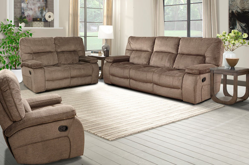Chapman - Manual Reclining Sofa Set - JaxCo Furniture
