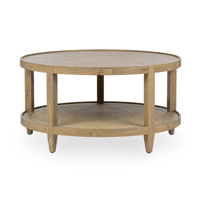 Devin - Solid Wood Round Table - JaxCo Furniture