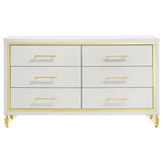 Lucia - 6-Drawer Dresser - JaxCo Furniture