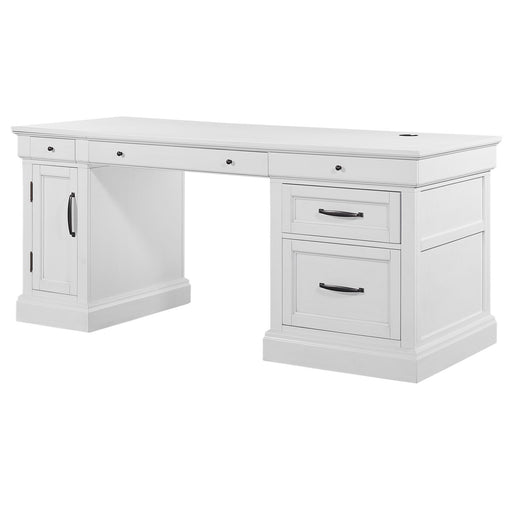 Shoreham - Pedestal Desk - JaxCo Furniture
