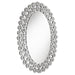 Colleen - Oval Wall Mirror - Silver - JaxCo Furniture