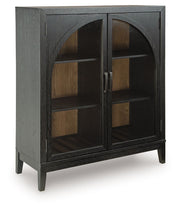 Armenleigh - Black / Brown - Bar Cabinet - JaxCo Furniture