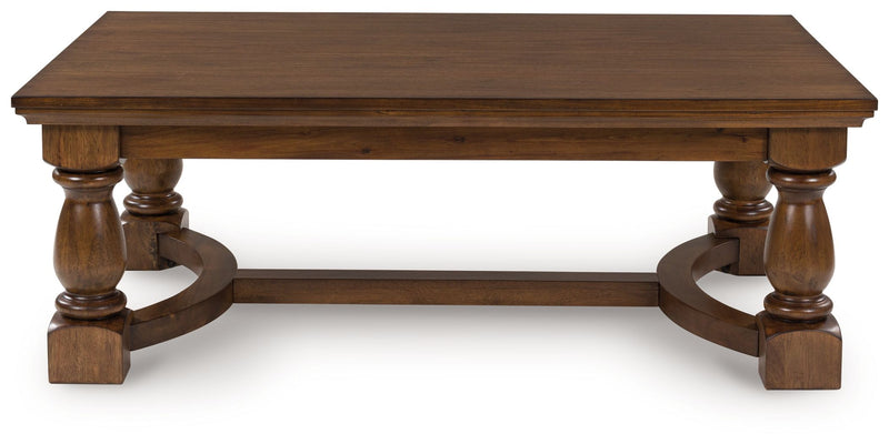 Sturlayne - Brown - Rectangular Cocktail Table - JaxCo Furniture