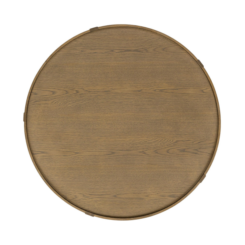 Devin - Solid Wood Round Table - JaxCo Furniture