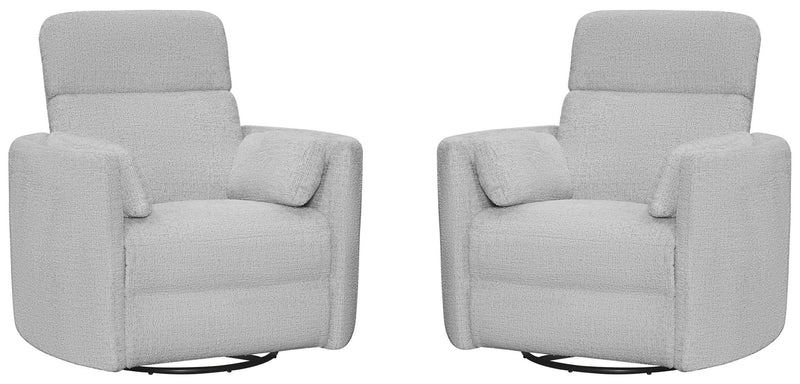 Radius - Manual Swivel Recliner - JaxCo Furniture