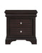 Dominique - Nightstand - Dark Brown - JaxCo Furniture