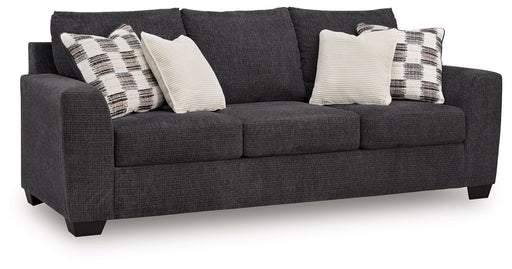 Loreo - Queen Sofa Sleeper - Ebony - JaxCo Furniture