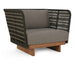 Ellie - Outdoor Accent Chair - Honey - JaxCo Furniture