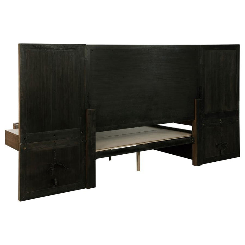 Terrace - Wall Panel Storage Bed - JaxCo Furniture