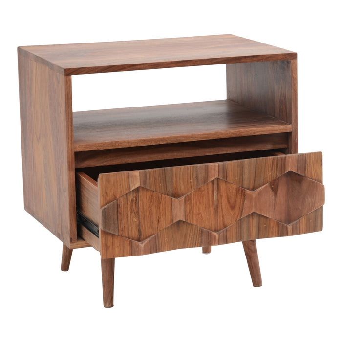 O2 - Nightstand - Natural - JaxCo Furniture