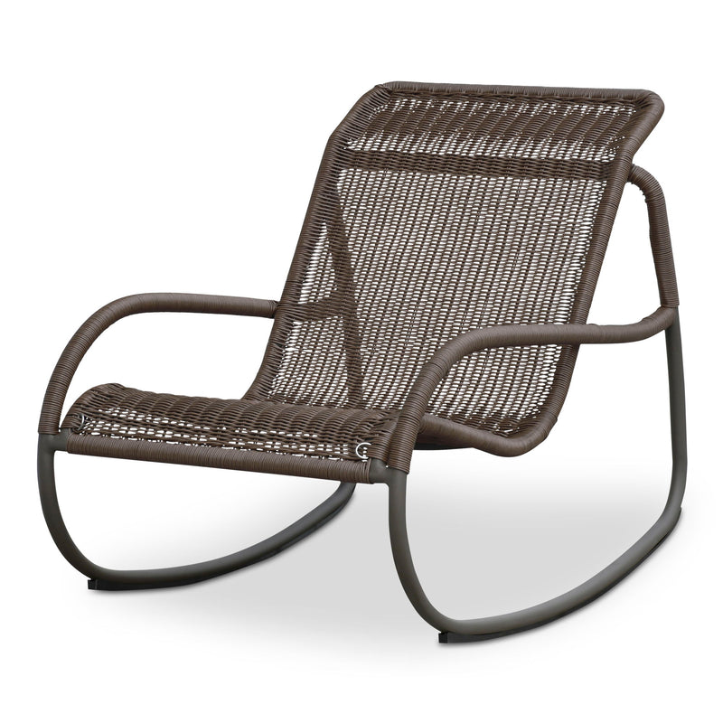 Lyra - Rocker Chair - Dark Brown - JaxCo Furniture