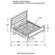 Kauffman - Wood Storage Panel Bed - JaxCo Furniture
