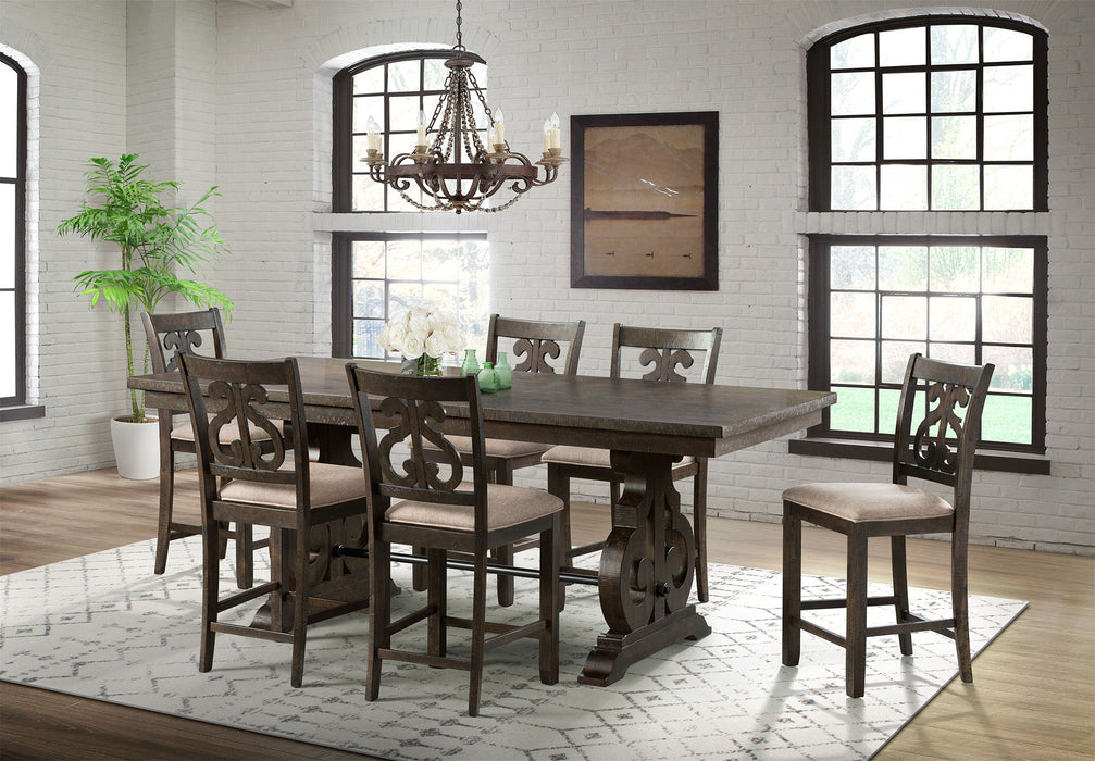 Stone - Counter Height Dining Set - JaxCo Furniture