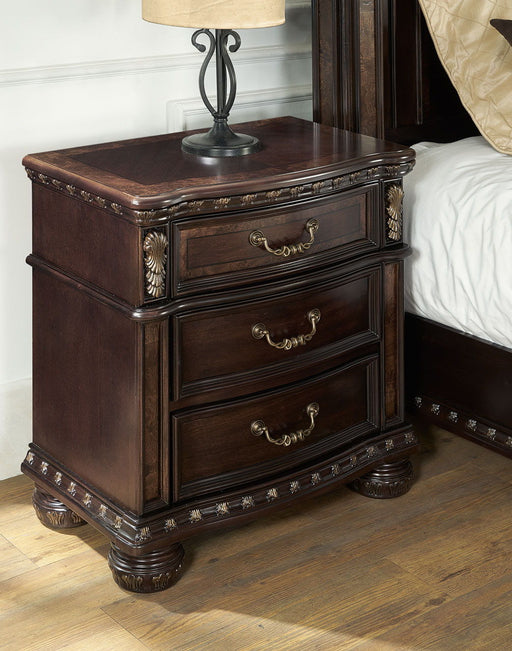 Monte Carlo - Nightstand - Dark Brown - JaxCo Furniture