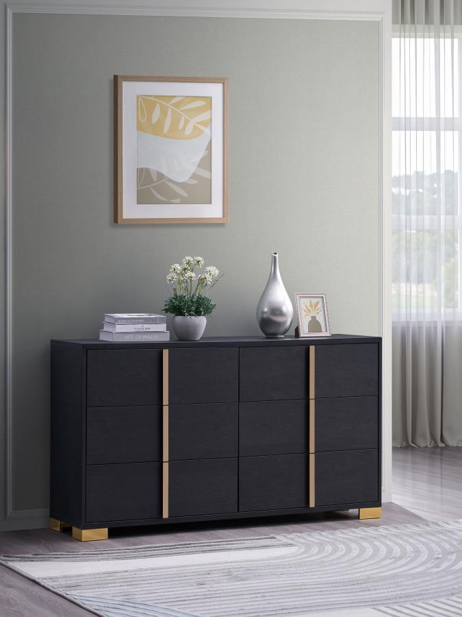 Marceline - 6-Drawer Dresser - JaxCo Furniture