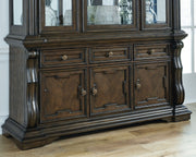 Maylee - Dark Brown - Dining Room Buffet - JaxCo Furniture