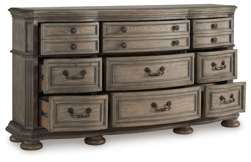 Ardenfield - Light Brown - Dresser - JaxCo Furniture