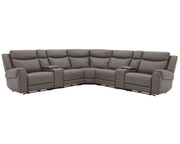 Momentum - Modular Power Reclining Sectional With Power Adjustable Headrests - JaxCo Furniture