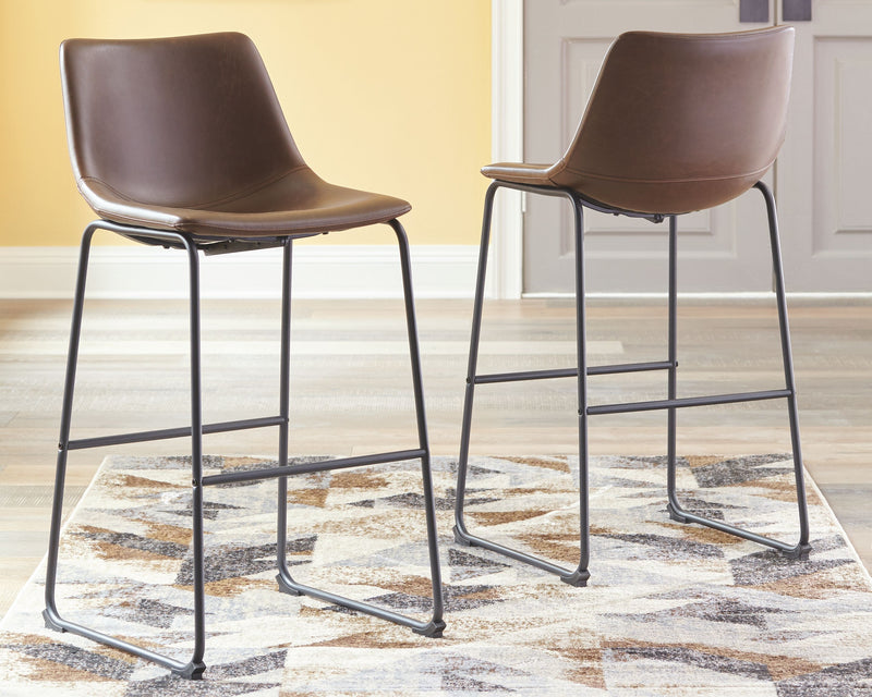 Centiar - Upholstered Barstool (Set of 2) - JaxCo Furniture