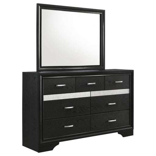 Miranda - 7-drawer Dresser With Mirror - JaxCo Furniture