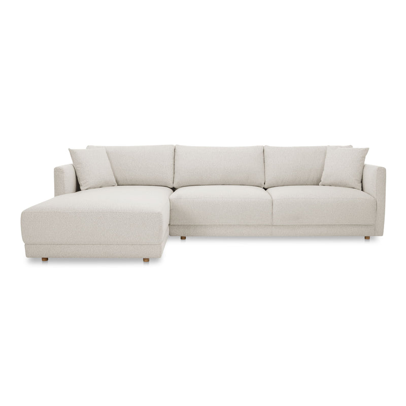 Bryn - Sectional Left - Oyster - JaxCo Furniture