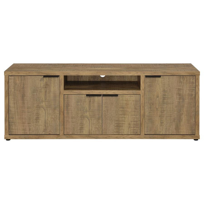 Tabby - 4 Door Engineered Wood TV Stand - Mango - JaxCo Furniture