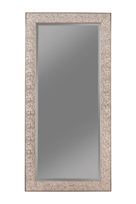 Rollins - Rectangular Floor Mirror - JaxCo Furniture