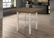 Sarasota - Extension Counter Dining Table - Rustic Cream - JaxCo Furniture