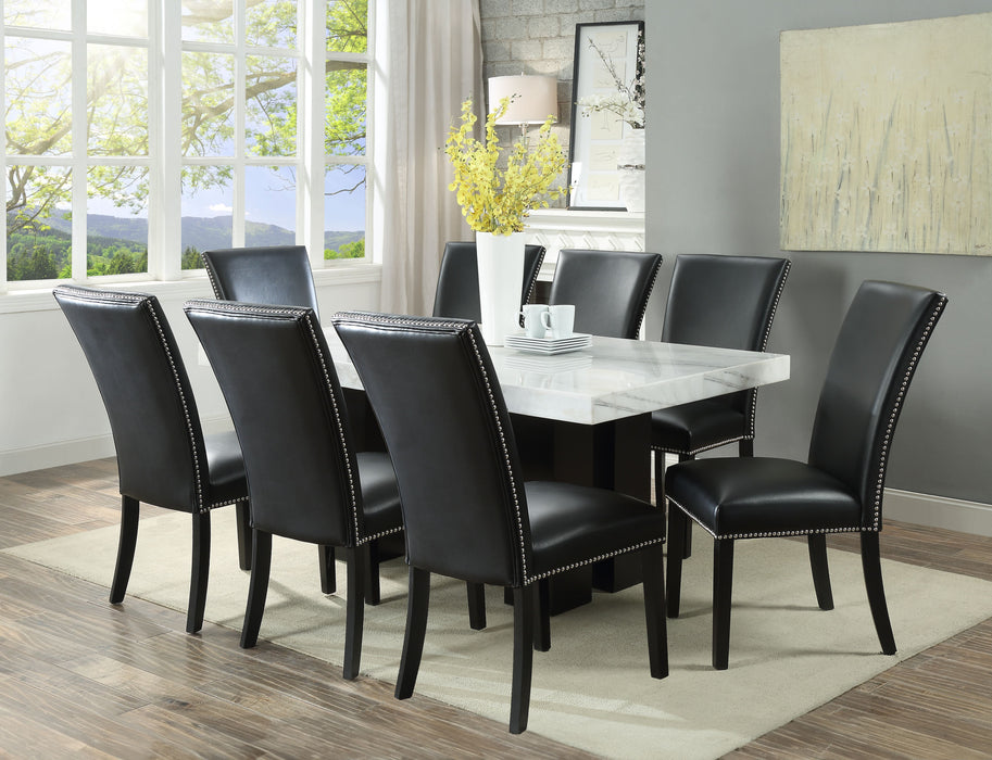 Camila - Rectangular Dining Set - White Top - JaxCo Furniture