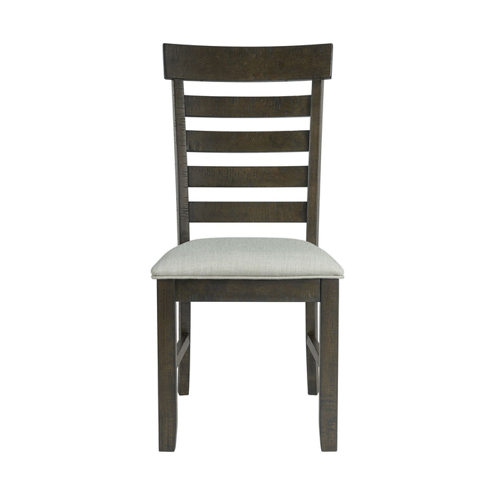 Colorado - Dining Height Side Chair (Set of 2) - Charcoal - JaxCo Furniture