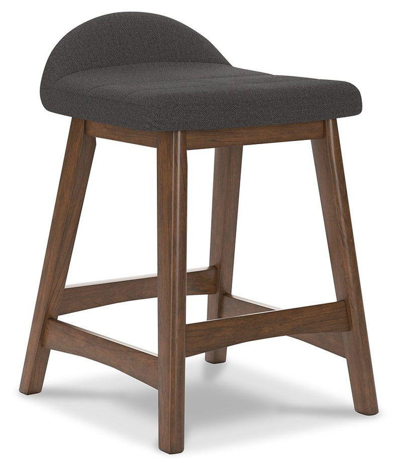 Lyncott - Upholstered Barstool (Set of 2) - JaxCo Furniture
