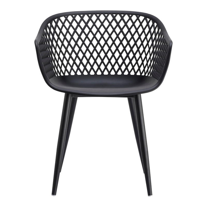 Piazza - Outdoor Chair (Set of 2) - Black - JaxCo Furniture