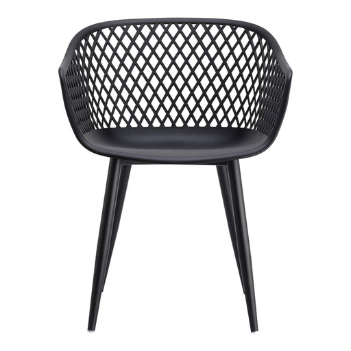 Piazza - Outdoor Chair (Set of 2) - Black - JaxCo Furniture