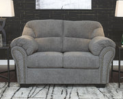 Allmaxx - Pewter - Loveseat - JaxCo Furniture