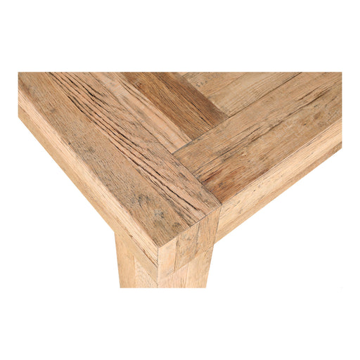 Evander - Coffee Table Aged Oak - Beige - JaxCo Furniture