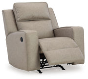 Lavenhorne - Pebble - Rocker Recliner - JaxCo Furniture