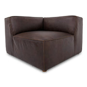 Form - Corner Chair - Espresso Brown - JaxCo Furniture
