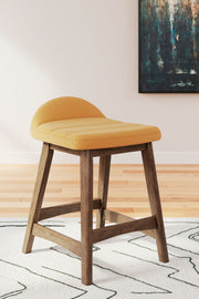 Lyncott - Upholstered Barstool (Set of 2) - JaxCo Furniture