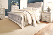 Realyn - Upholstered Sleigh Bed - JaxCo Furniture