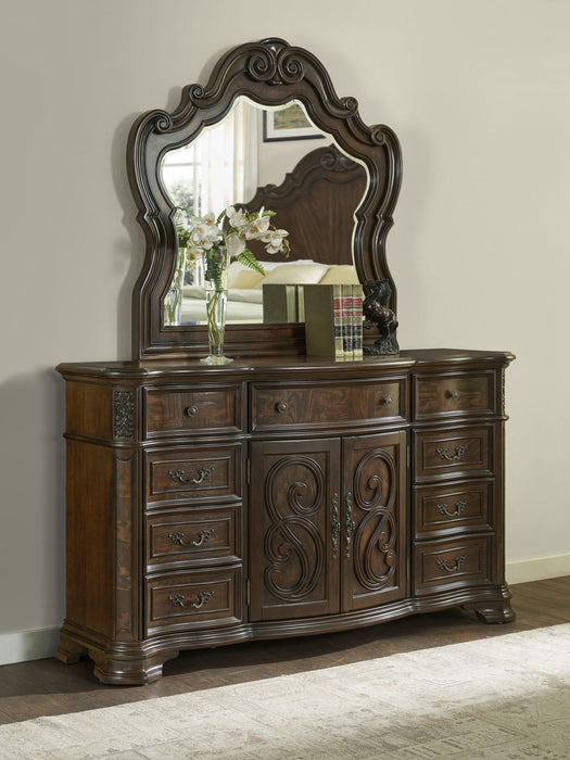 Royale - Dresser - Brown - JaxCo Furniture