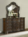 Royale - Dresser - Brown - JaxCo Furniture