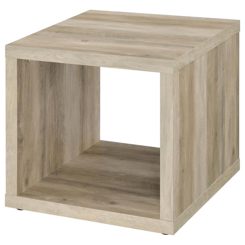 Frisco - Square Engineered Wood Side End Table - JaxCo Furniture